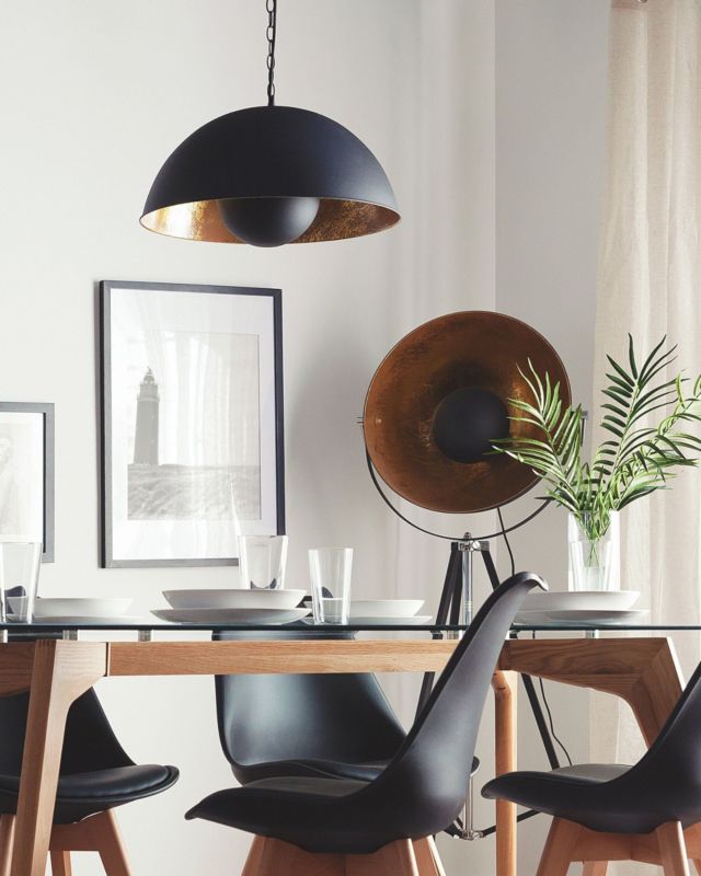Lampa wisząca Thames Metal Czarny 1 szt.