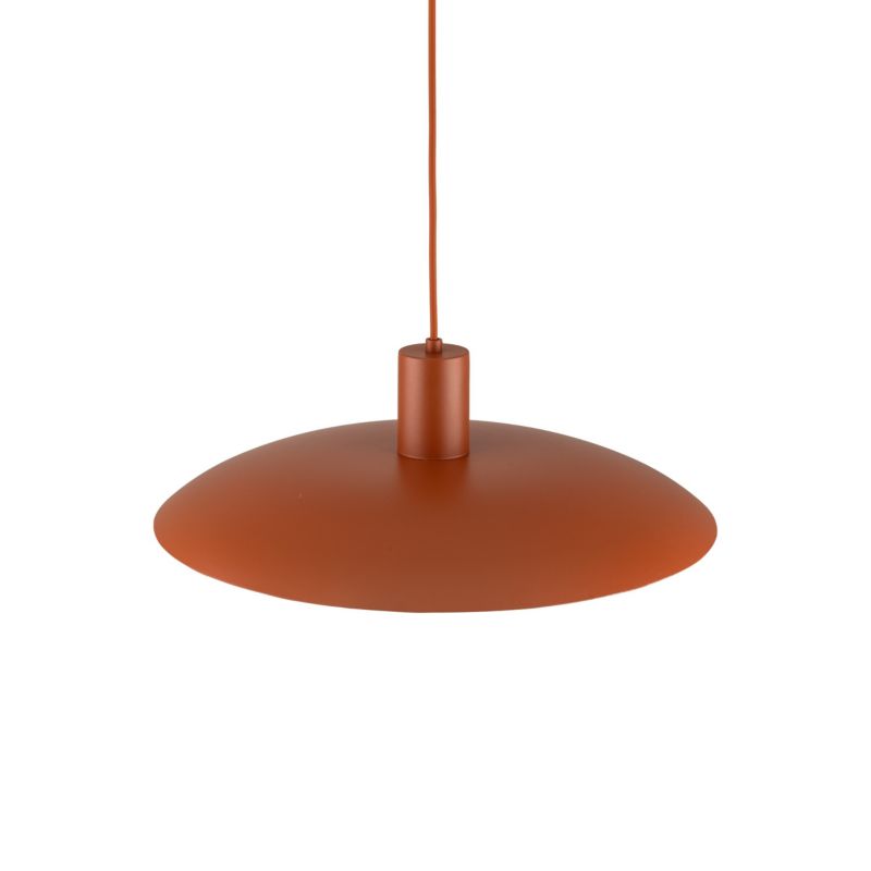 Lampa Wisząca Tk-Lighting Astra ceglany czerwony daszek metalowy - 1szt.