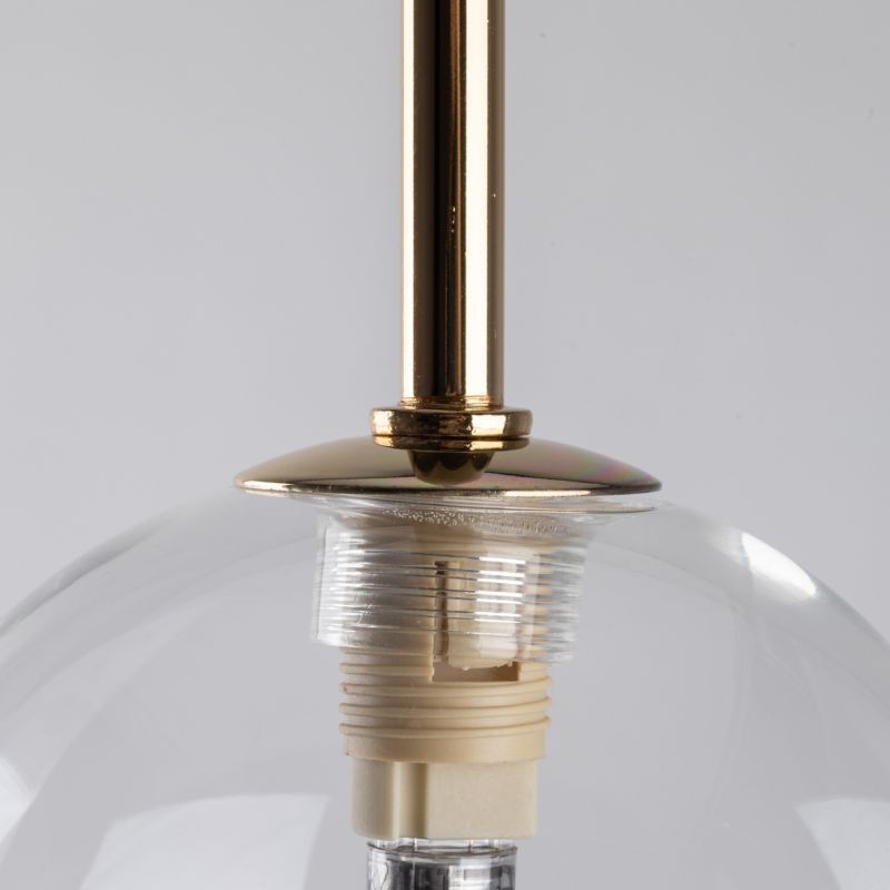 Lampa wisząca Tk-Lighting Aurora przedpokój salon szklane kulki wiszące na różnych wyokościach - 1szt.