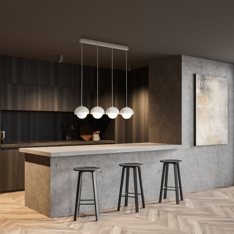 Lampa wisząca TK-Lighting Bono Beige 4 Listwa - 1szt.