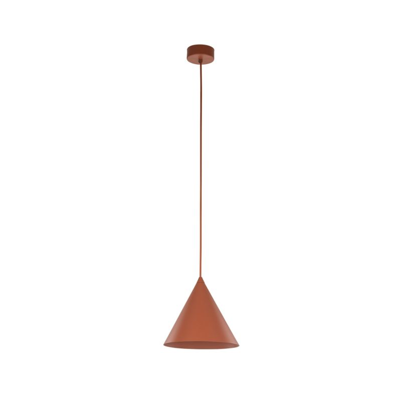 Lampa wisząca TK-Lighting Cono ceglany klosz stożek S - 1szt.
