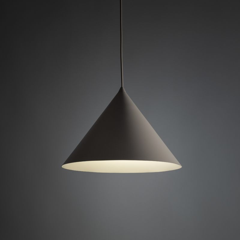 Lampa Wisząca TK Lighting Cono L Kaszmir klosz metalowy stożek 1Xe27 -1szt.