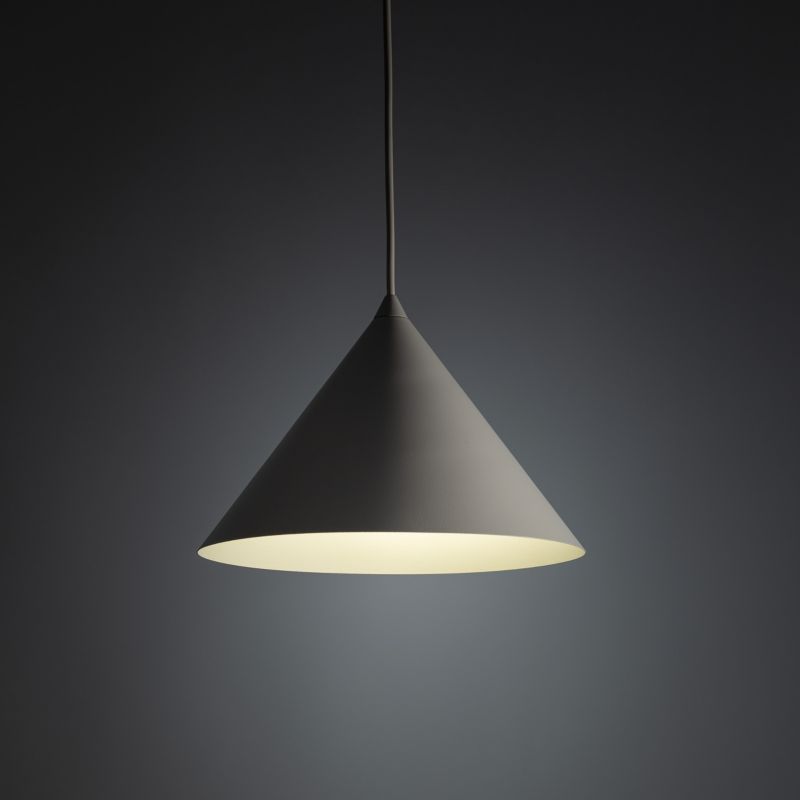Lampa Wisząca TK Lighting Cono M Kaszmir klosz metalowy stożek 1Xe27 -1szt.
