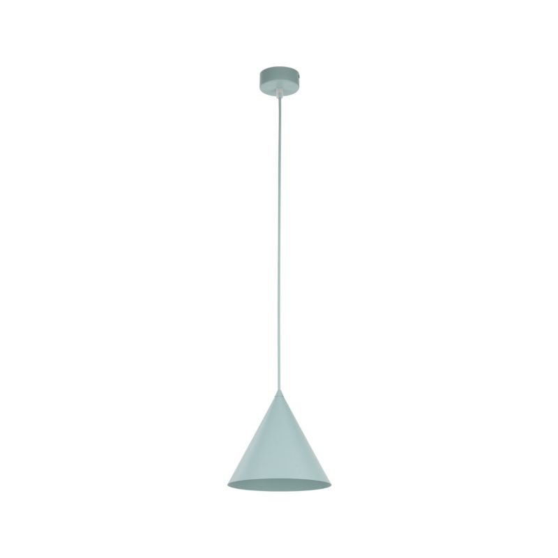Lampa wisząca TK-Lighting Cono miętowy klosz stożek S - 1szt.