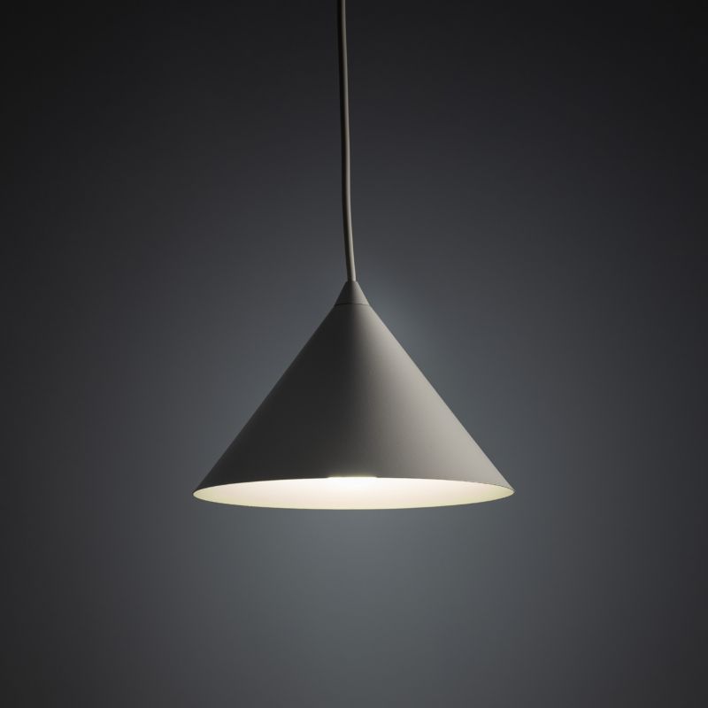 Lampa Wisząca TK Lighting Cono S Kaszmir klosz metalowy stożek 1Xe27 -1szt.