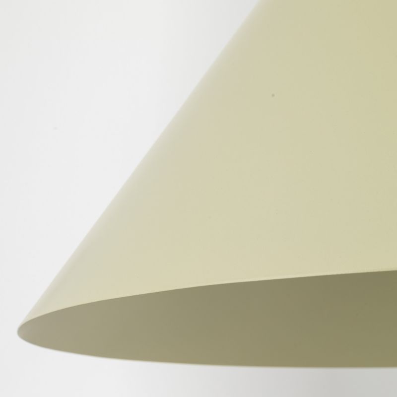 Lampa wisząca Tk Lighting Cono Xl metalowy stożek pistacjowy zielony 1Xe27 - 1szt.