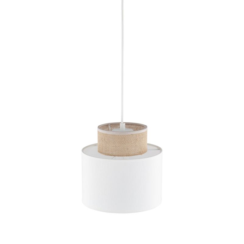 Lampa wisząca TK-Lighting Duo White Juta 1 - 1szt.