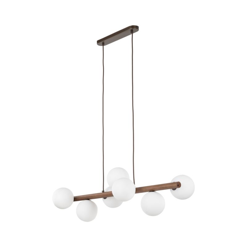 Lampa wisząca TK-Lighting Estera Wood Orzech 7 - 1szt.