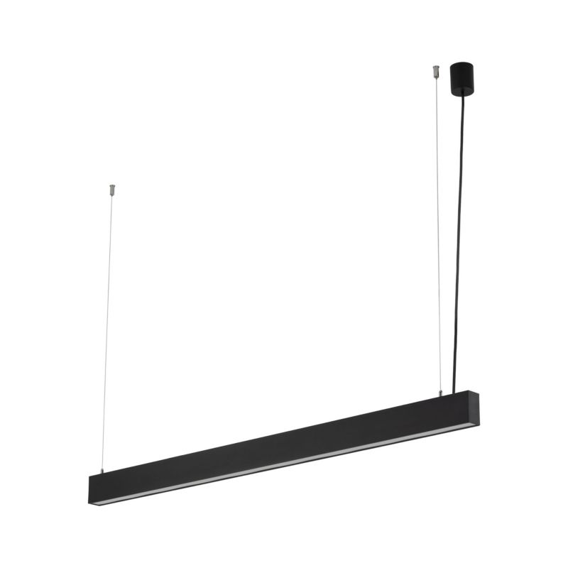 Lampa wisząca TK-Lighting Luxe czarna belka 120cm Cct zmienna barwa światła - 1szt.