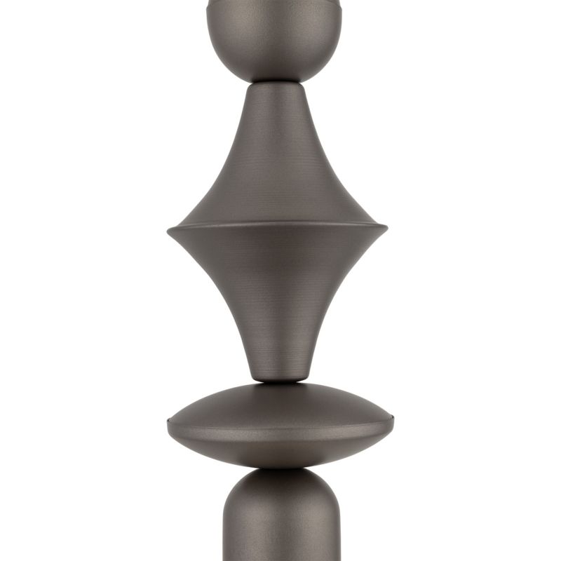 Lampa Wisząca Tk-Lighting Tower New Brown brązowa drewniana 1Xe27 - 1szt.