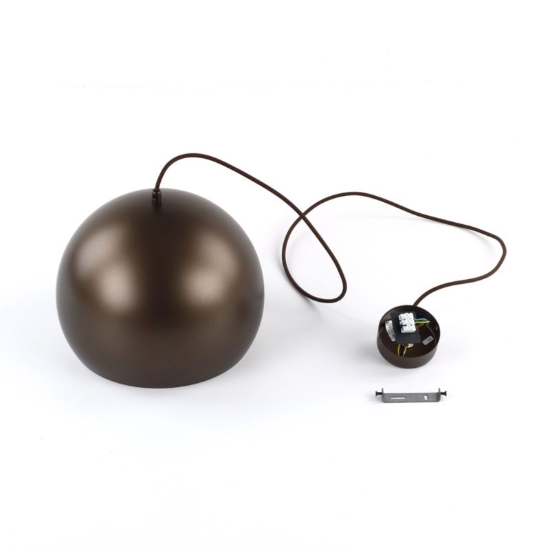 Lampa wisząca TK-Lighting Zoe Brown 1 M - 1szt.