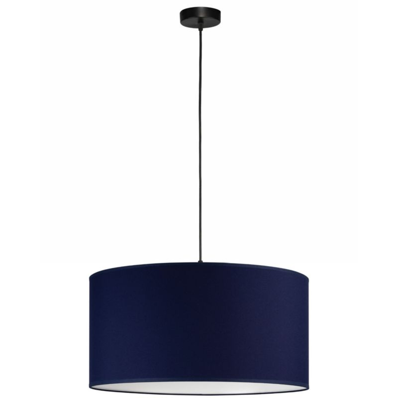 Lampa wisząca Tornado 50cm ABAŻUR granatowy E27 1 szt.