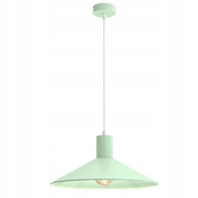 Lampa wisząca toscana ewilight 1xE27 zielona 1szt
