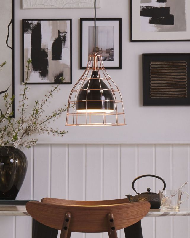 Lampa wisząca Tresa Metal Czarny 1 szt.