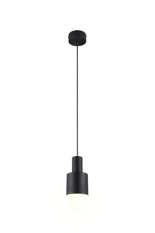 Lampa wisząca Trio AGUDO czarna 1xE27x10W IP20 wym:150x12x12cm - 1 szt.