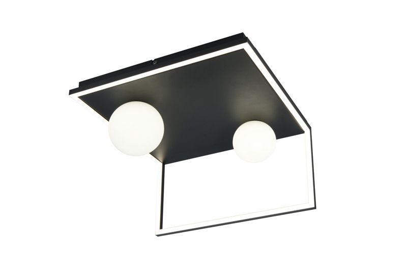 Lampa wisząca Trio AROLA czarno-biała LED 22W 2300/3000/4000K 2500lm IP20 - 1 szt.