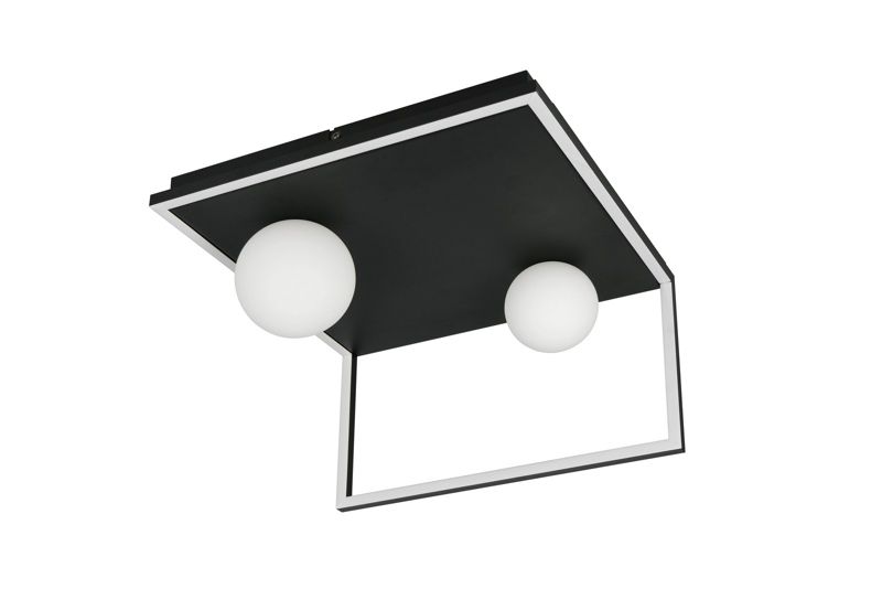 Lampa wisząca Trio AROLA czarno-biała LED 22W 2300/3000/4000K 2500lm IP20 - 1 szt.