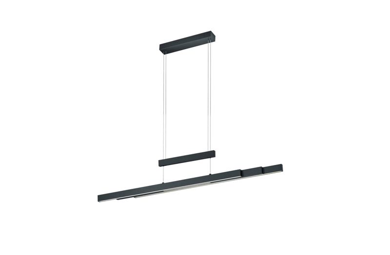 Lampa wisząca Trio AVERON czarna LED 45W 2700-5000K 6300lm IP20 - 1 szt.