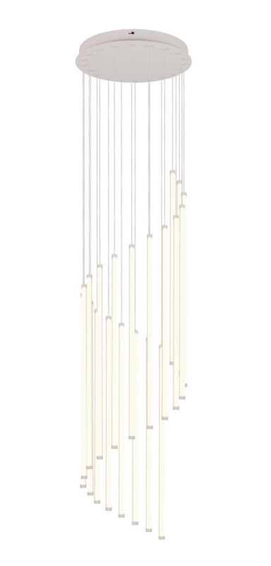 Lampa wisząca Trio BAXTER szara LED 70W 2300/3000/4000K 1306lm IP20 - 1 szt.