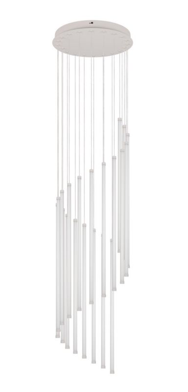 Lampa wisząca Trio BAXTER szara LED 70W 2300/3000/4000K 1306lm IP20 - 1 szt.