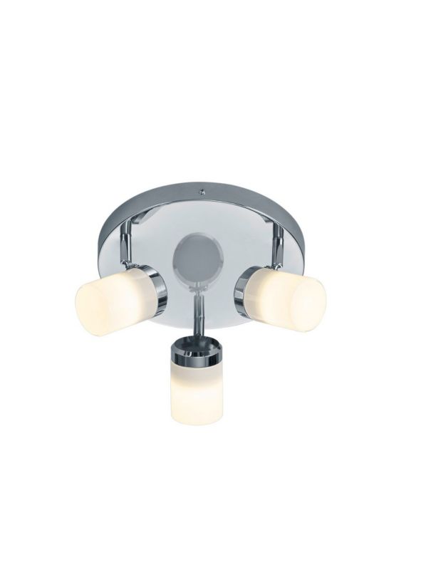 Lampa wisząca Trio BRISA chromowana 3xGU10x5W IP44 wym:15,5x20x20cm - 1 szt.