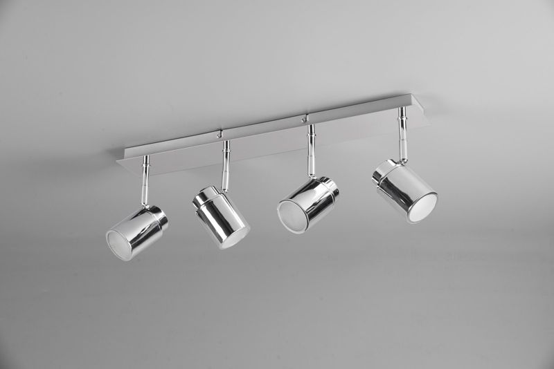 Lampa wisząca Trio BRISA chromowana 4xGU10x5W IP44 wym:9,5x52x19,5cm - 1 szt.