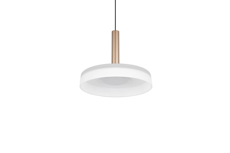 Lampa wisząca Trio Celeste 7381 odcienie brązo-czarna nowoczesna wbudowany LED 10W 1 szt.