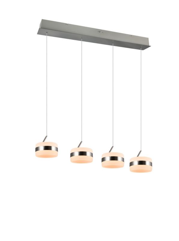 Lampa wisząca Trio DIOS srebrna LED 8W 2300/3000/4000K 800lm IP20  - 1 szt.