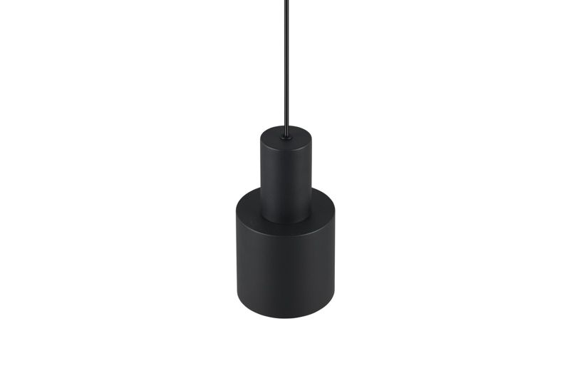 Lampa wisząca Trio ELIOR czarna 1xE27x10W IP20 wym:150x12x12cm - 1 szt.