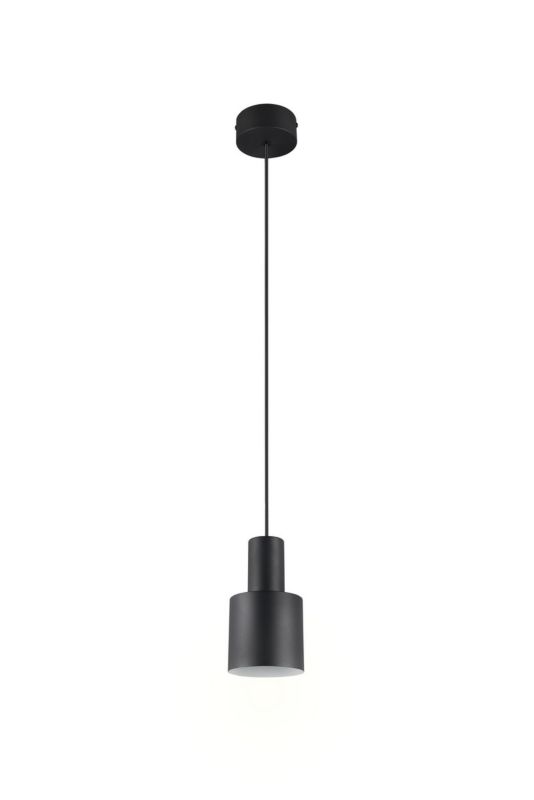 Lampa wisząca Trio ELIOR czarna 1xE27x10W IP20 wym:150x12x12cm - 1 szt.