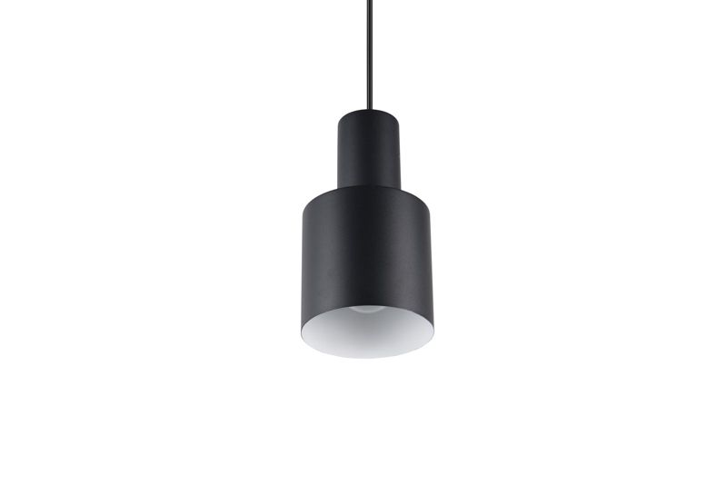 Lampa wisząca Trio ELIOR czarna 1xE27x10W IP20 wym:150x12x12cm - 1 szt.