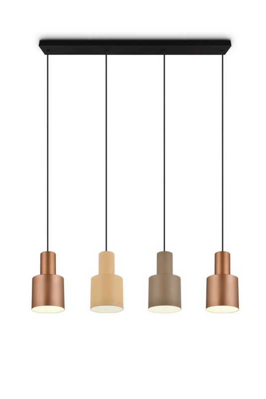 Lampa wisząca Trio ELIOR multikolor 4xE27x40W IP20 wym:150x87x12cm - 1 szt.