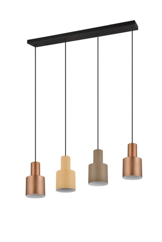 Lampa wisząca Trio ELIOR multikolor 4xE27x40W IP20 wym:150x87x12cm - 1 szt.