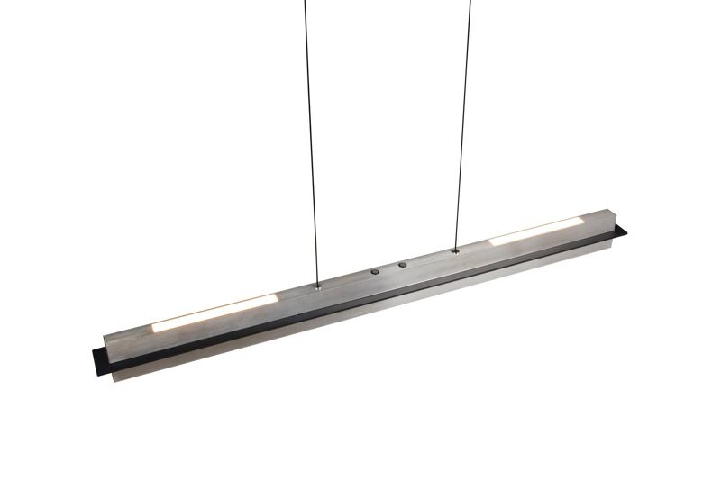 Lampa wisząca Trio EMERSON srebrno-czarna LED 22W 2700 - 5000K 2500lm IP20 - 1 szt.