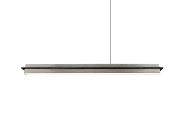 Lampa wisząca Trio EMERSON srebrno-czarna LED 22W 2700 - 5000K 2500lm IP20 - 1 szt.