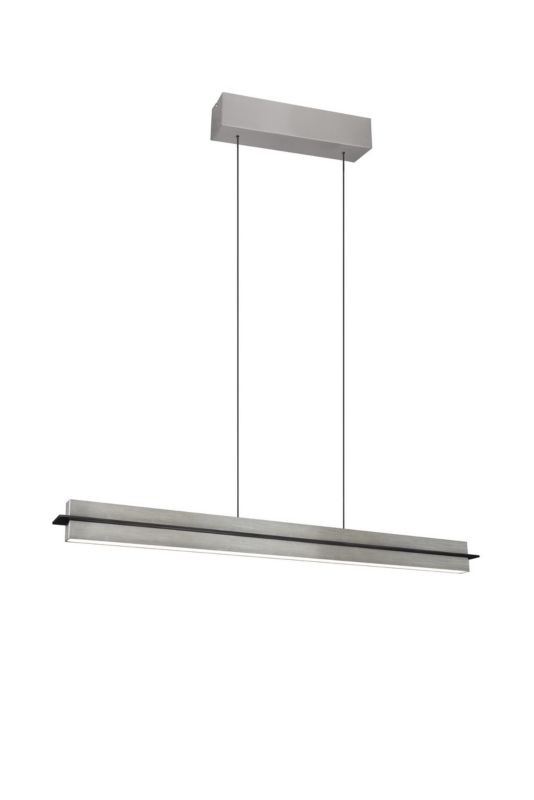 Lampa wisząca Trio EMERSON srebrno-czarna LED 22W 2700 - 5000K 2500lm IP20 - 1 szt.