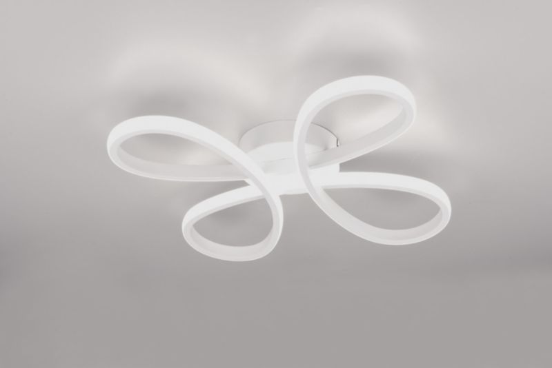Lampa wisząca Trio FLY biała LED 22W 4000K 2600lm IP20 wym:7x40x40cm - 1 szt.