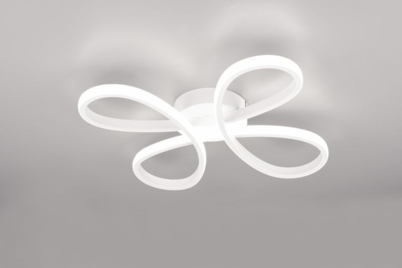 Lampa wisząca Trio FLY biała LED 22W 4000K 2600lm IP20 wym:7x40x40cm - 1 szt.