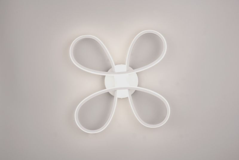 Lampa wisząca Trio FLY biała LED 22W 4000K 2600lm IP20 wym:7x40x40cm - 1 szt.