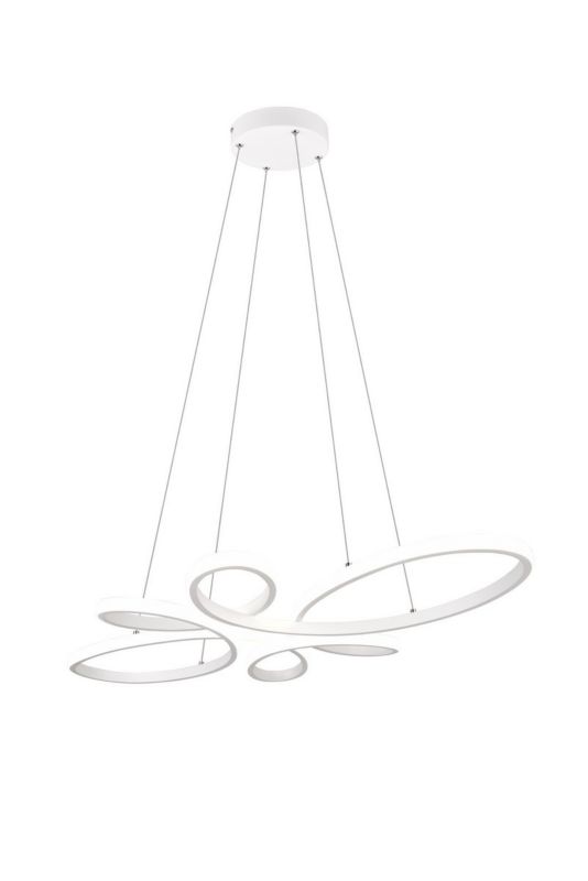 Lampa wisząca Trio FLY biała LED 32W 4000K 3900lm IP20 wym:150x83x45,5cm - 1 szt.