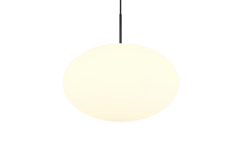 Lampa wisząca Trio Fomento 6224 czarno-biała nad stół 1xE27 x 1 szt.