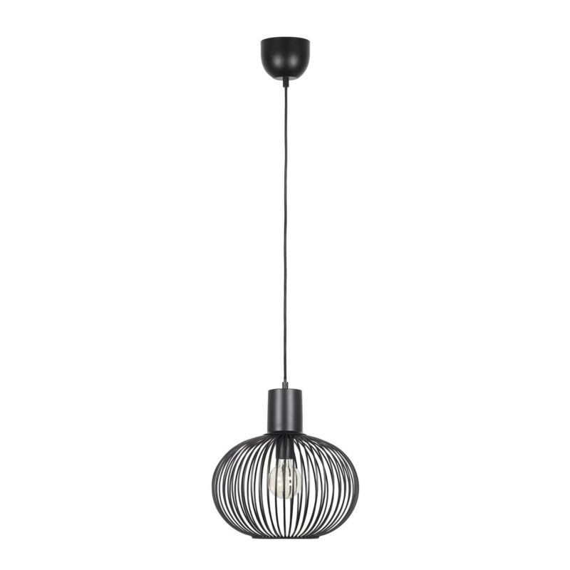 Lampa wisząca Trio Gila 7535 czarna nad stół 1xE27 x 1 szt.
