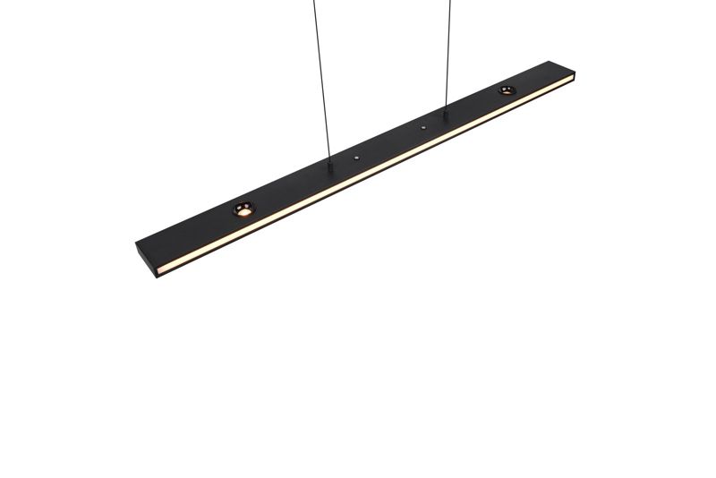 Lampa wisząca Trio GRAHAM czarna LED 31.5W 2300/3000/4000K 3360lm IP20 - 1 szt.
