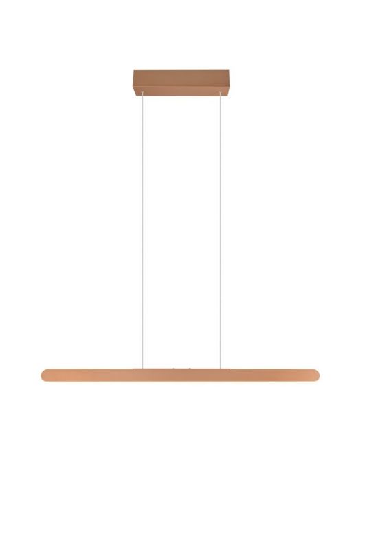 Lampa wisząca Trio HELIOS brązowa-odcienie brązu LED 28W 2700-6500K 3300lm IP20 wym:150x100x8,5cm - 1 szt.
