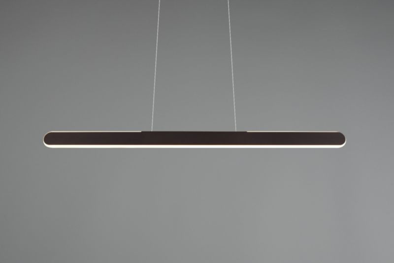 Lampa wisząca Trio HELIOS czarna LED 28W 2700-6500K 3300lm IP20 wym:150x100x8,5cm - 1 szt.