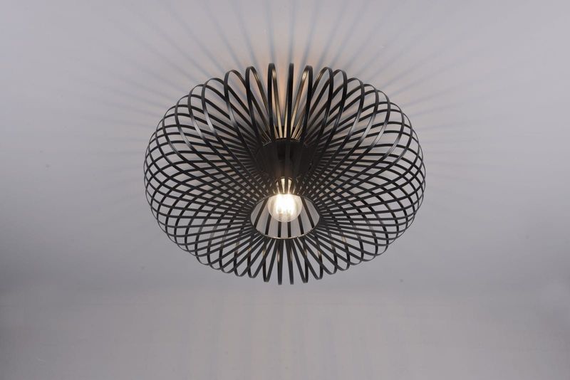 Lampa wisząca Trio Johann 2038 czarna nowoczesna 1xE27 x 60W 1 szt.