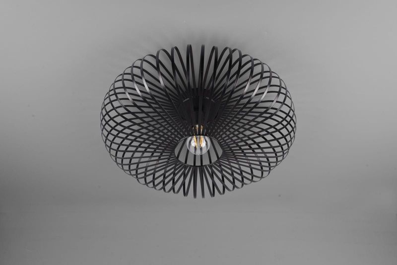 Lampa wisząca Trio Johann 2038 czarna nowoczesna 1xE27 x 60W 1 szt.
