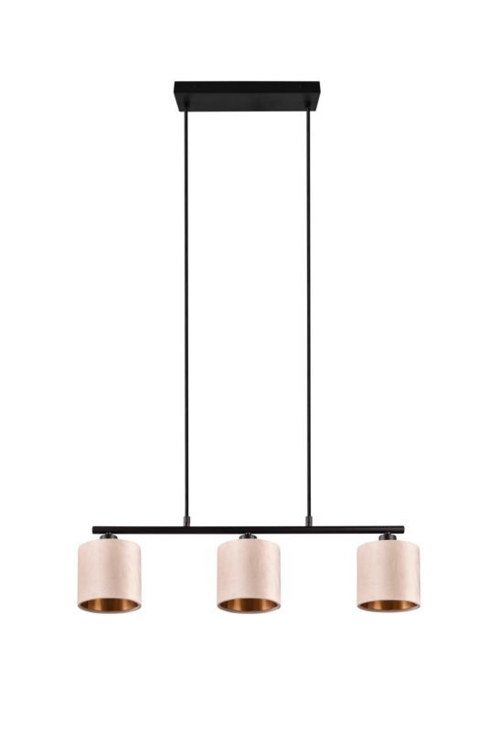 Lampa wisząca Trio JULIETA kremowo-złota 3xE14x40W IP20 wym:150x66x12cm - 1 szt.