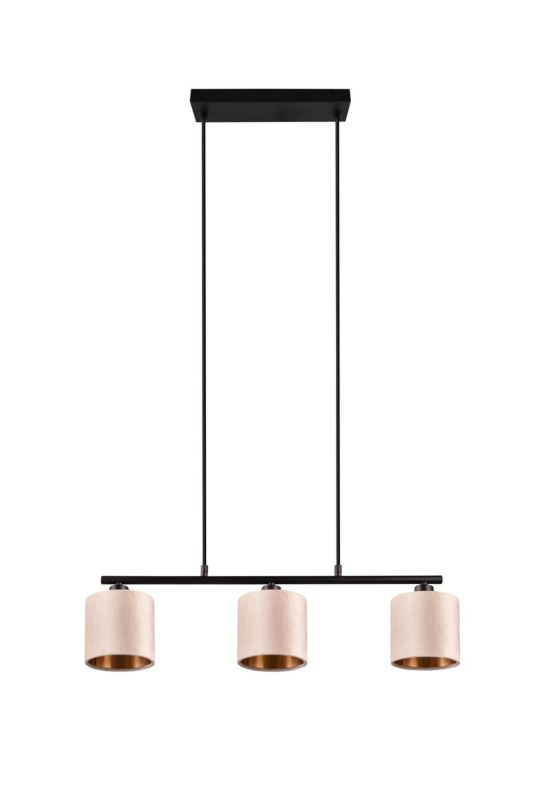 Lampa wisząca Trio JULIETA kremowo-złota 3xE14x40W IP20 wym:150x66x12cm - 1 szt.