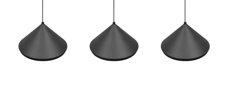 Lampa wisząca Trio LAGUNA czarna LED 5W 2300/3000/4000K 500 lm IP20 - 1 szt.